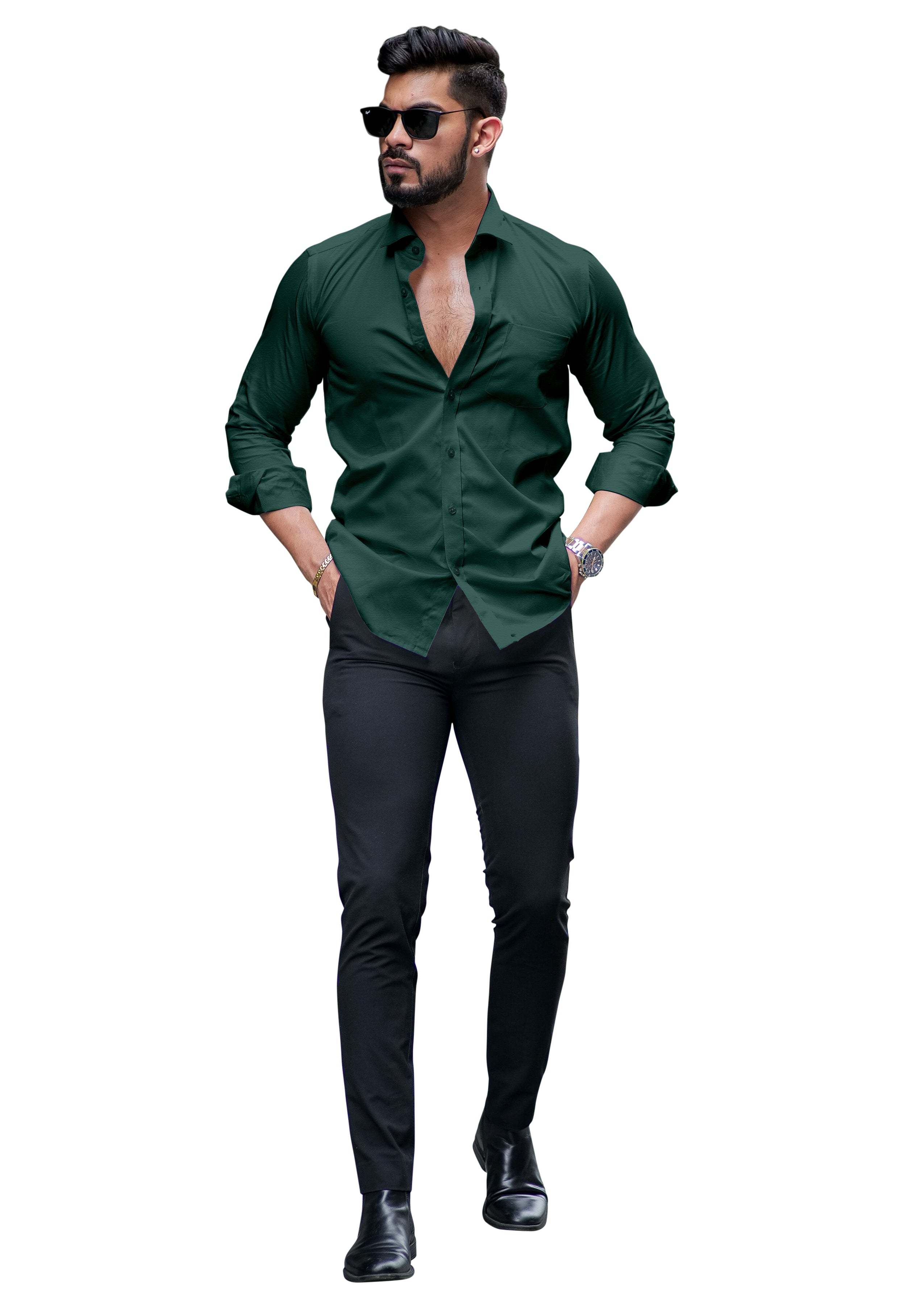 Bollywood Style Shirt With Trouser (Combo) S-12 P-01