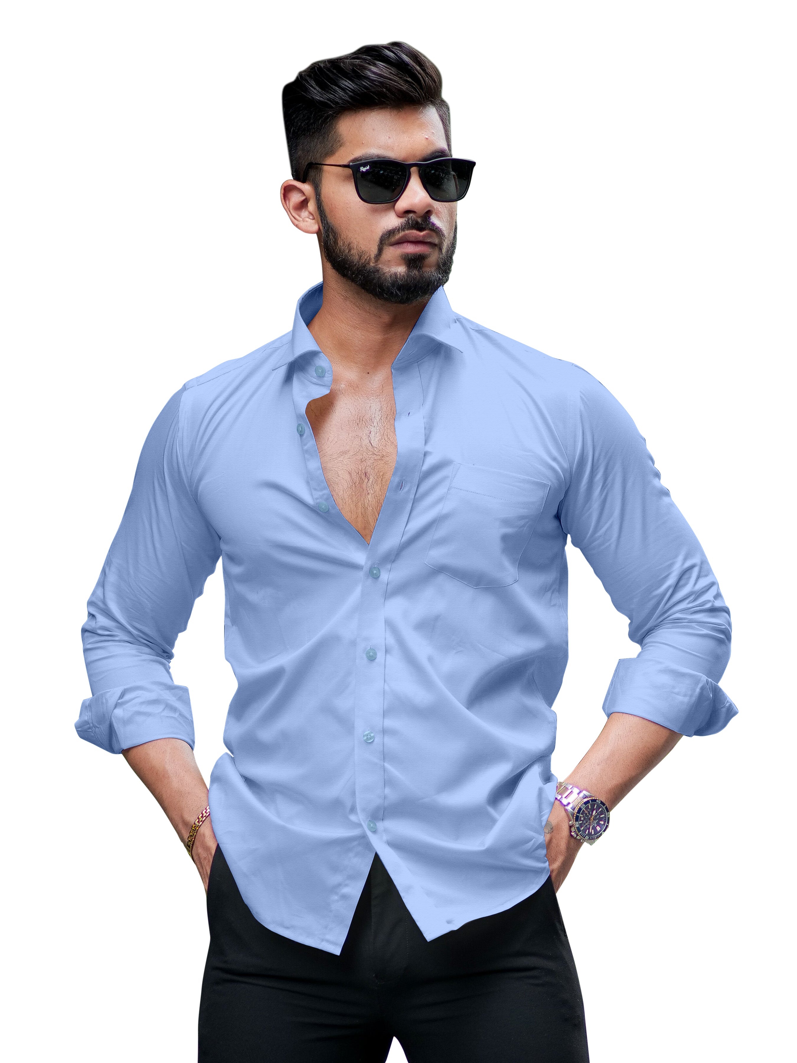 Bollywood Style Shirt With Trouser (Combo) S-14 P-01