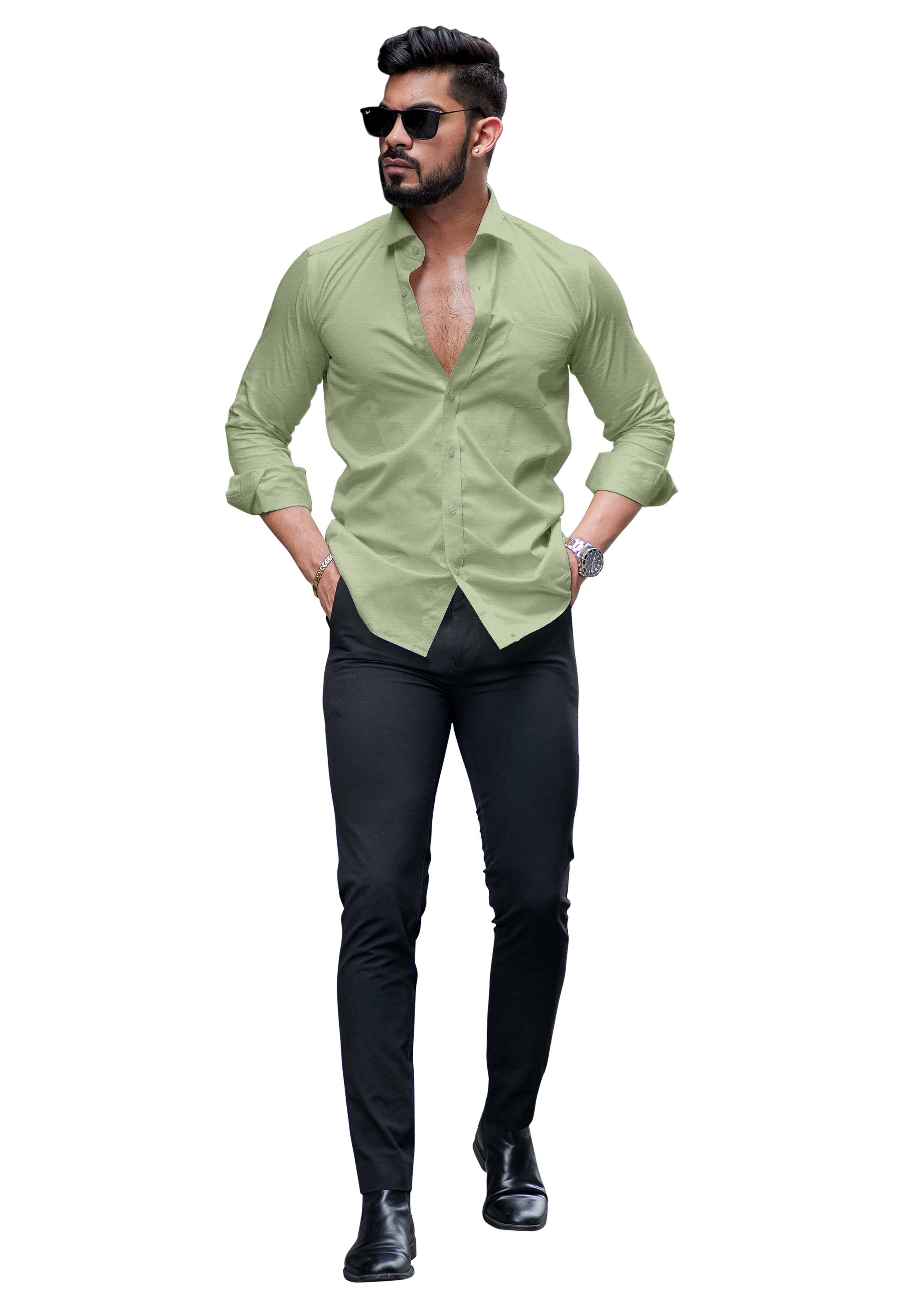 Bollywood Style Shirt With Trouser (Combo) S-19 P-01