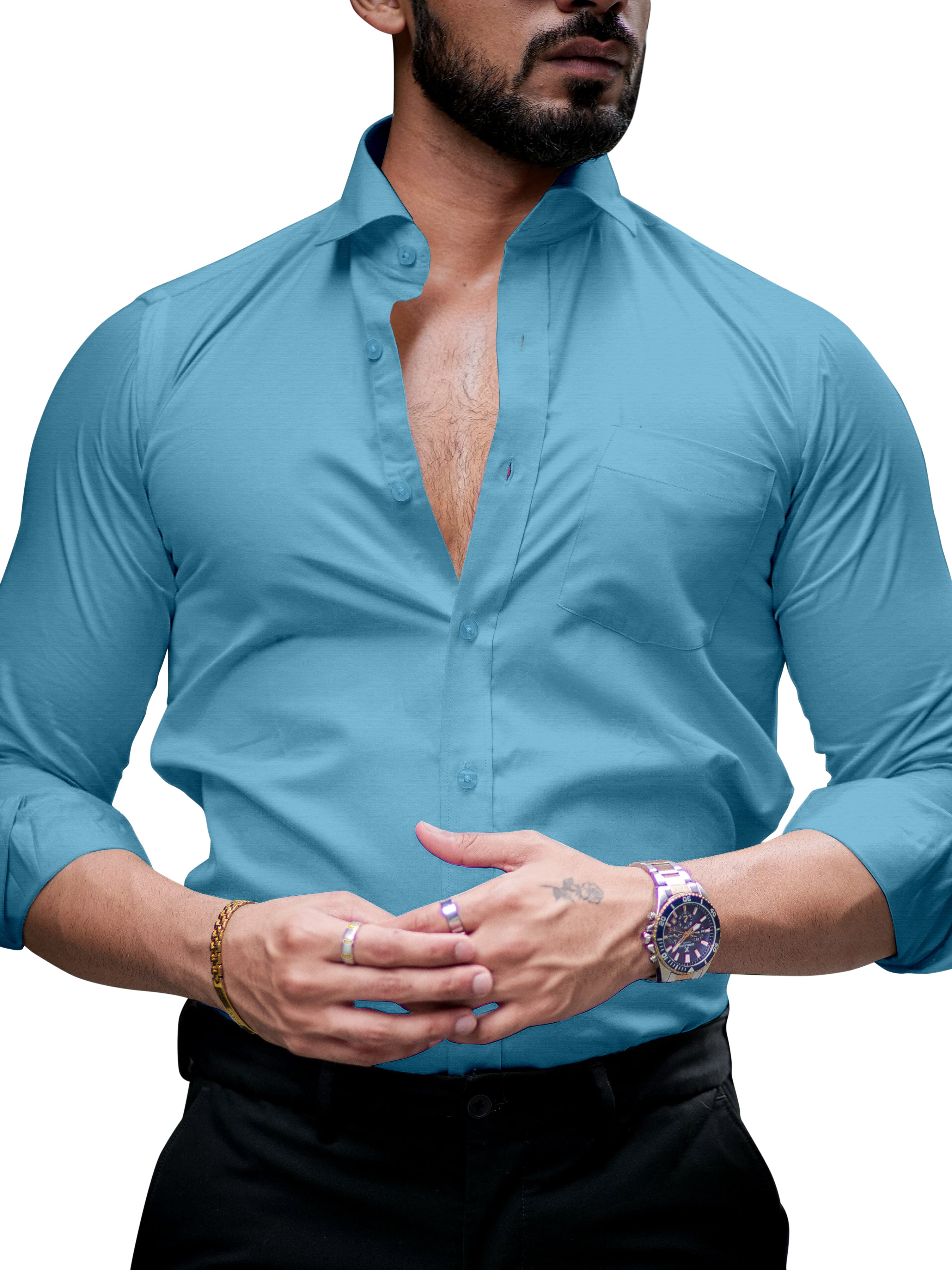 Bollywood Style Shirt With Trouser (Combo) S-26 P-01