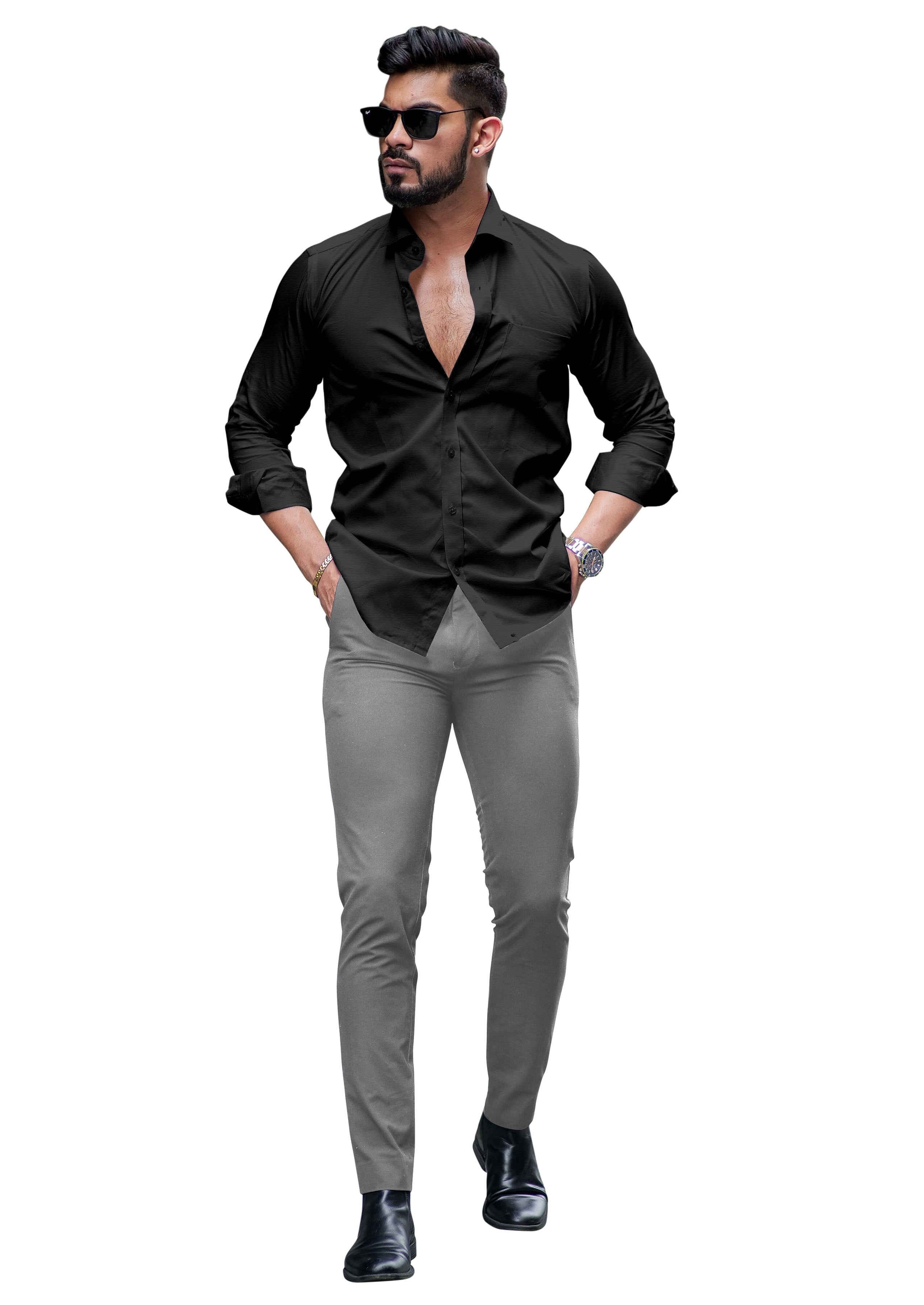 Bollywood Style Shirt With Trouser (Combo) S-24 P-11